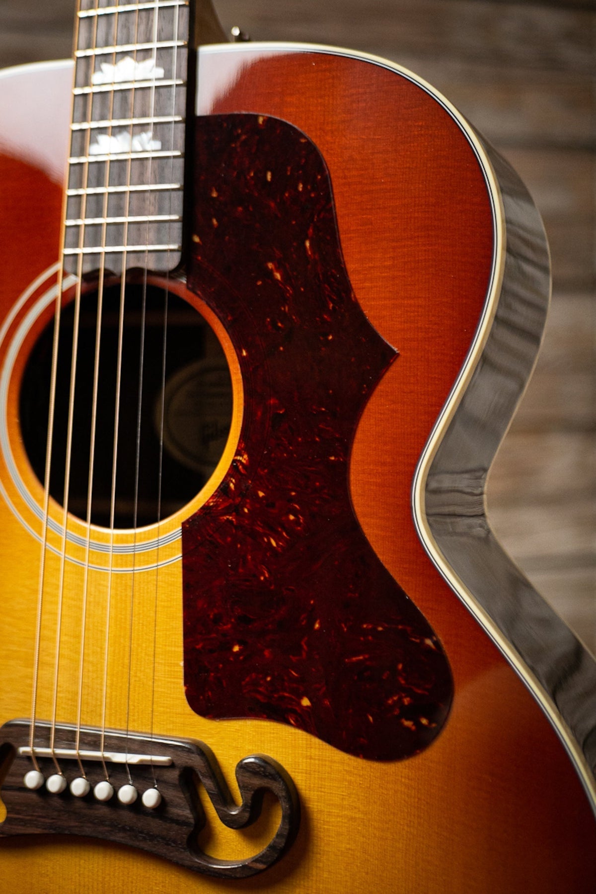 Gibson SJ-200 Studio Rosewood Acoustic-Electric Guitar - Rosewood Burst