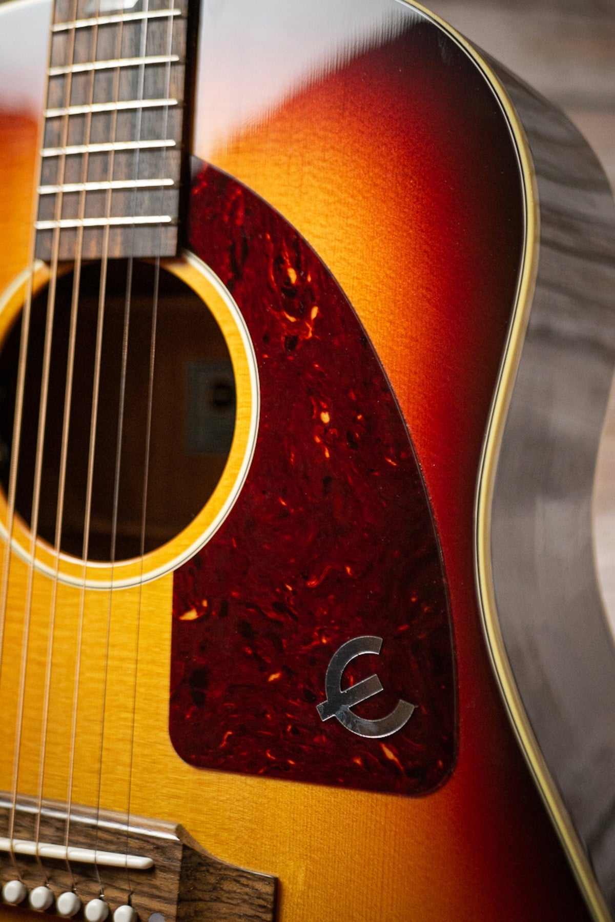 Epiphone Texan USA Acoustic-Electric Guitar - Vintage Sunburst