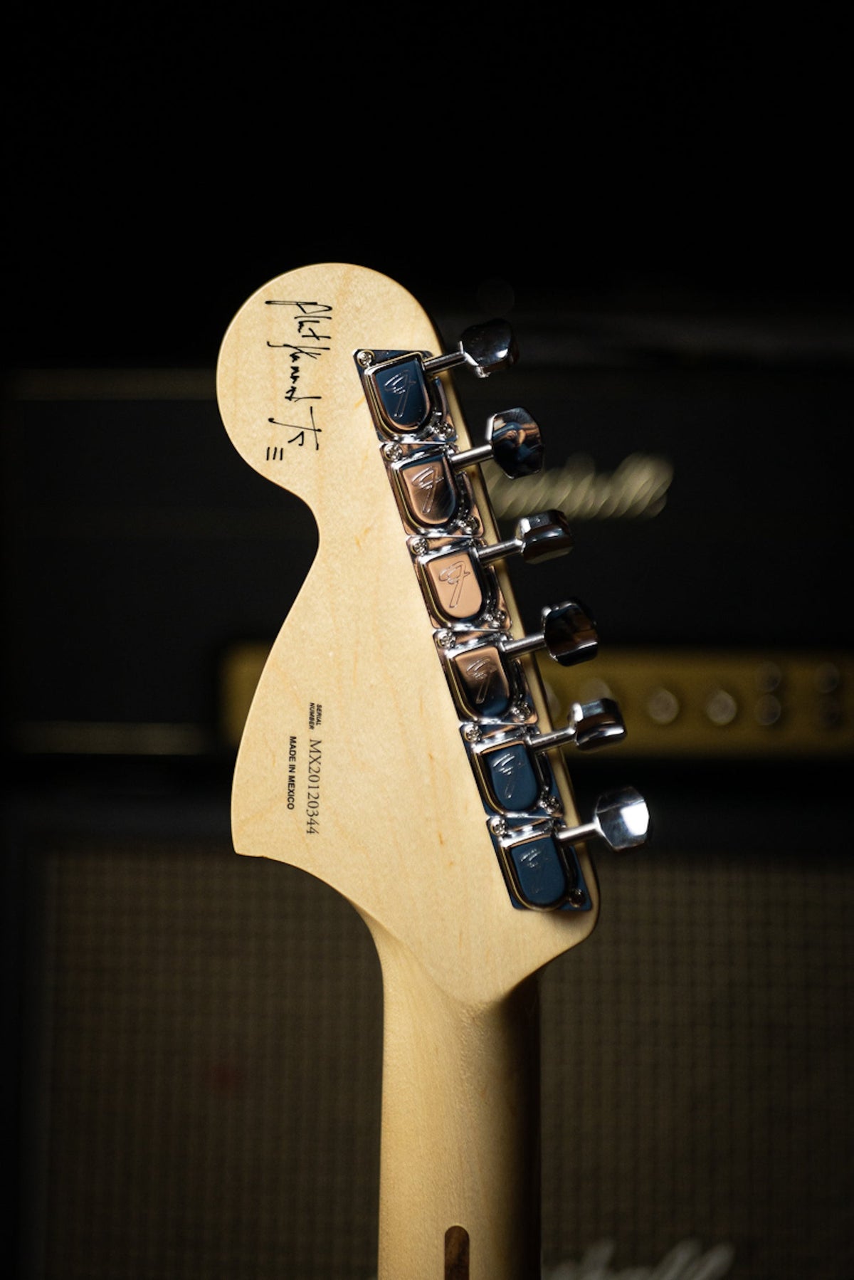 Fender Stratocaster Albert Hammond Jr Electric Guitar - Olympic White