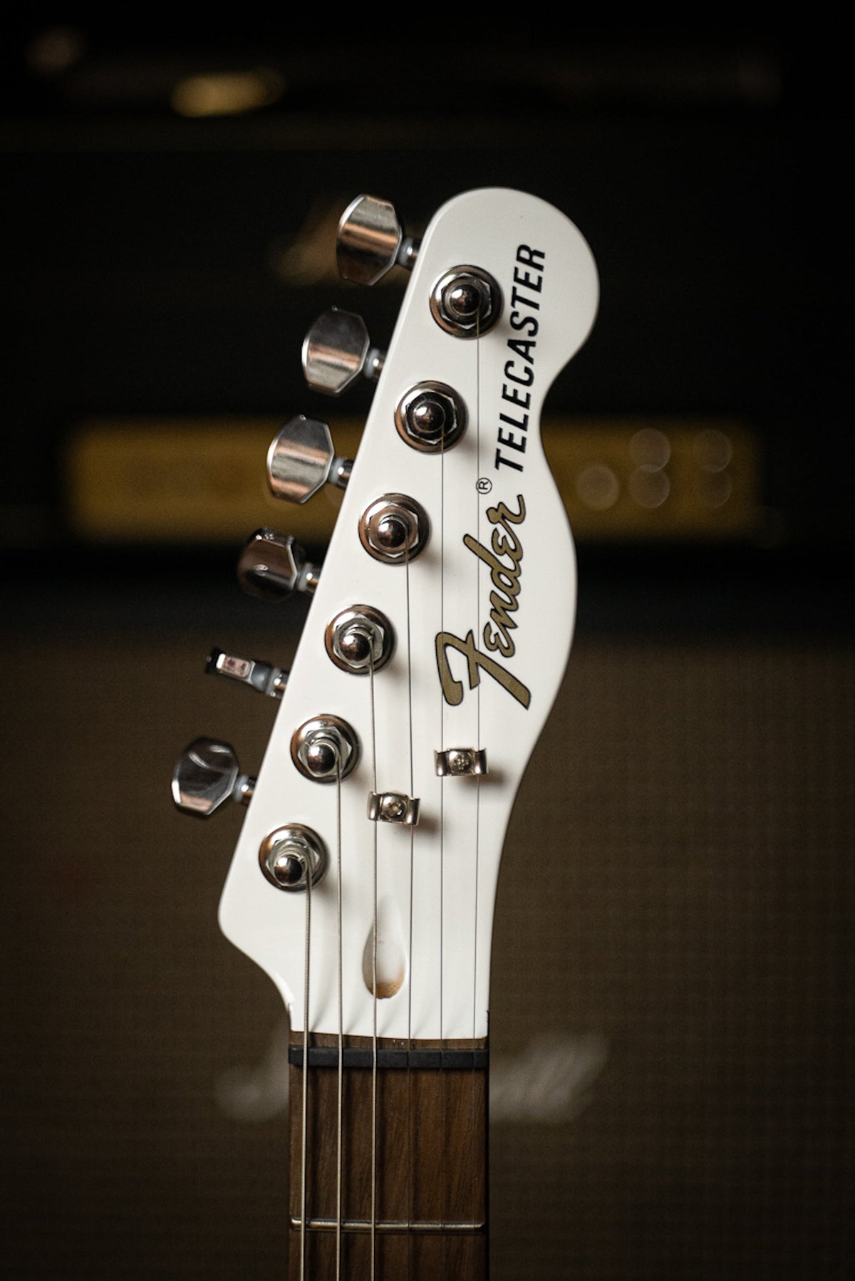 Fender Jim Adkins JA-90 Telecaster Thinline Electric Guitar -  Laurel Fingerboard White