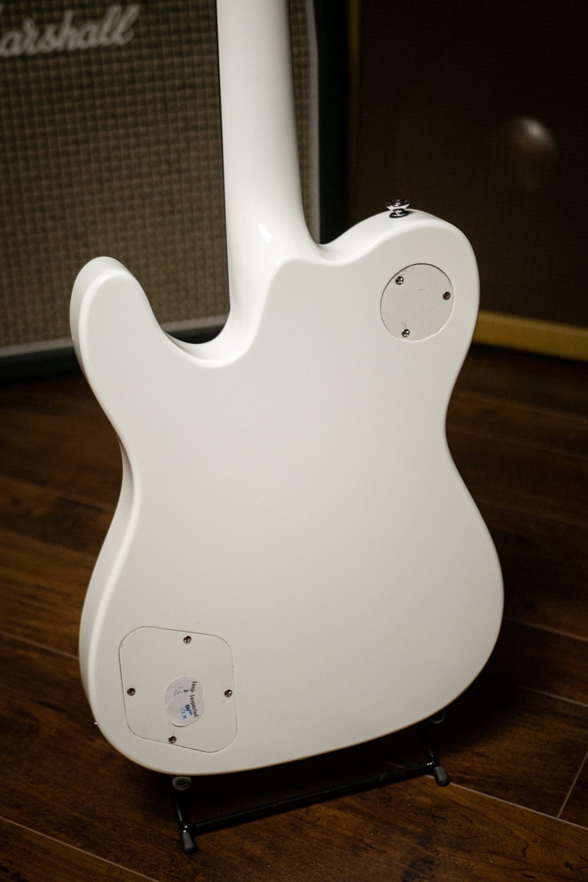Fender Jim Adkins JA-90 Telecaster Thinline Electric Guitar -  Laurel Fingerboard White