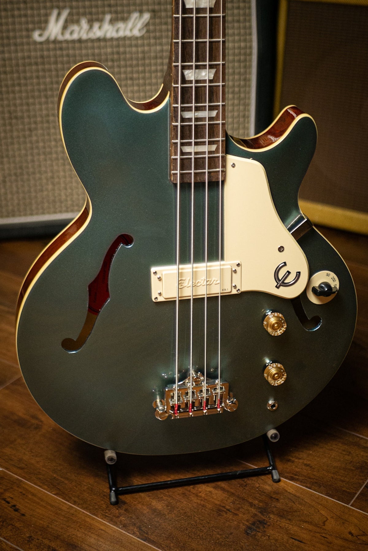 Epiphone Jack Casady Signature Bass - Faded Pelham Blue