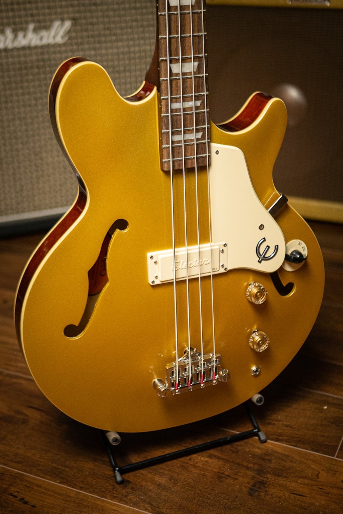 Epiphone Jack Casady Signature Bass - Metallic Gold