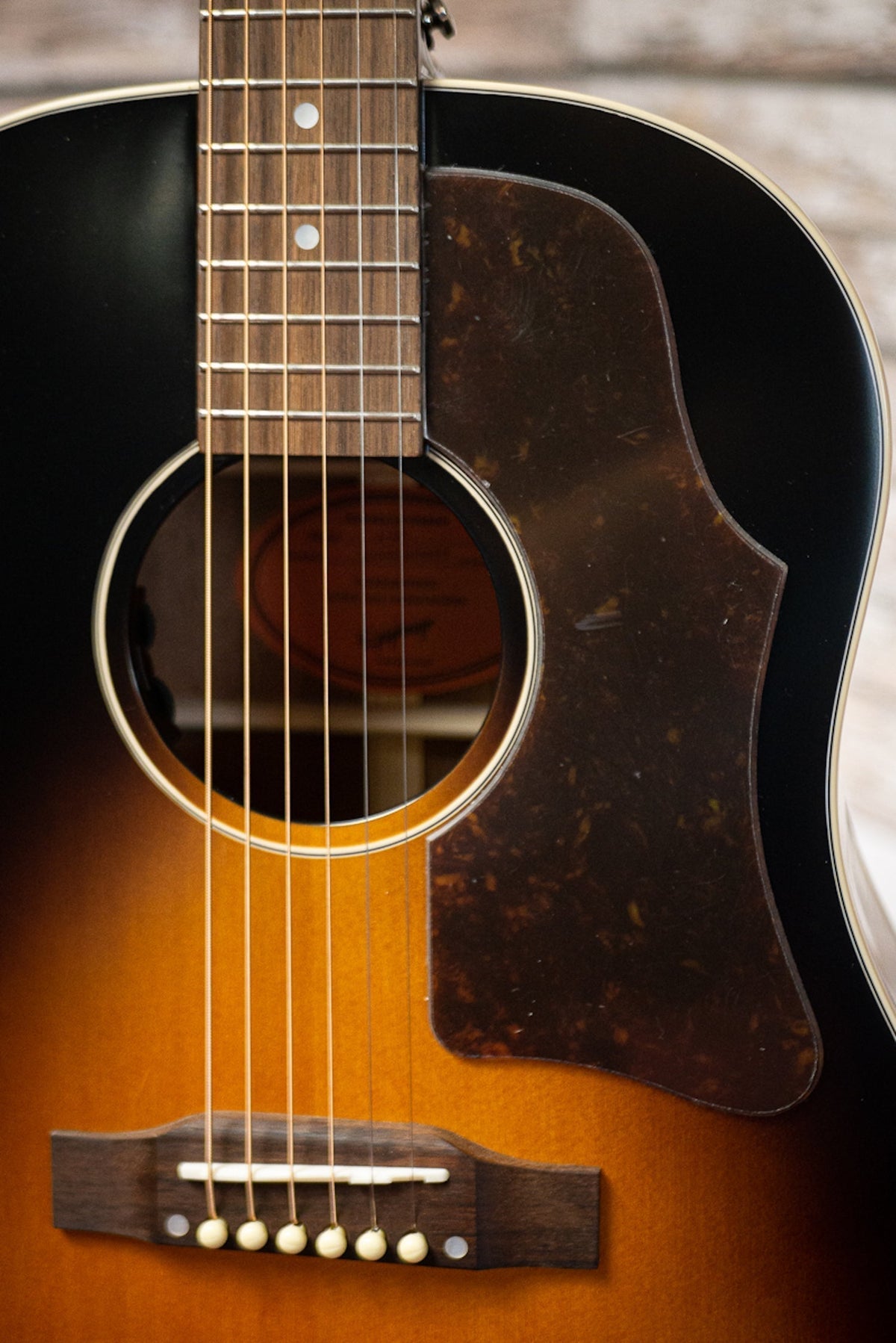 Epiphone Masterbilt J-45 Acoustic-Electric Guitar - Aged Vintage Sunburst Gloss