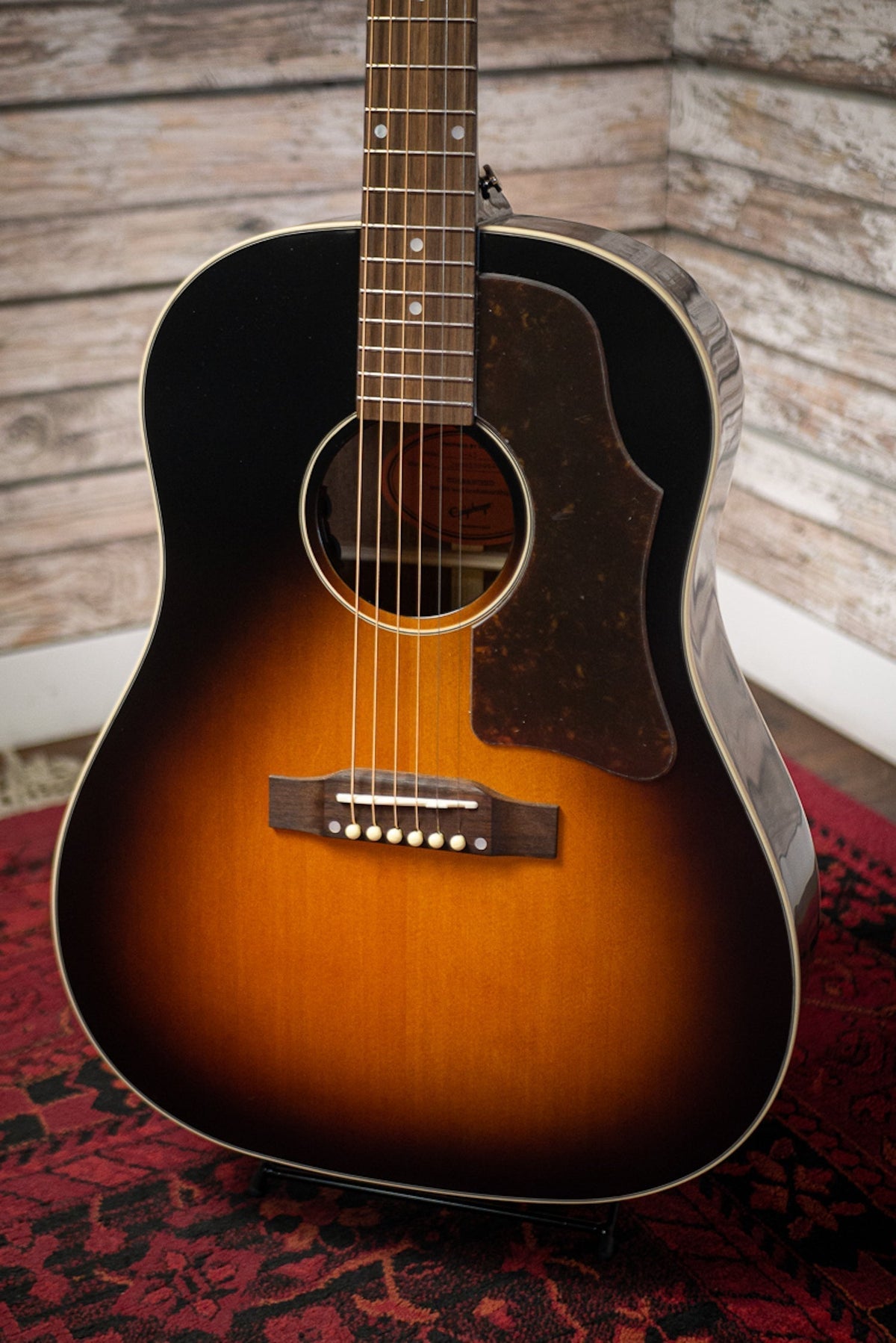 Epiphone Masterbilt J-45 Acoustic-Electric Guitar - Aged Vintage Sunburst Gloss