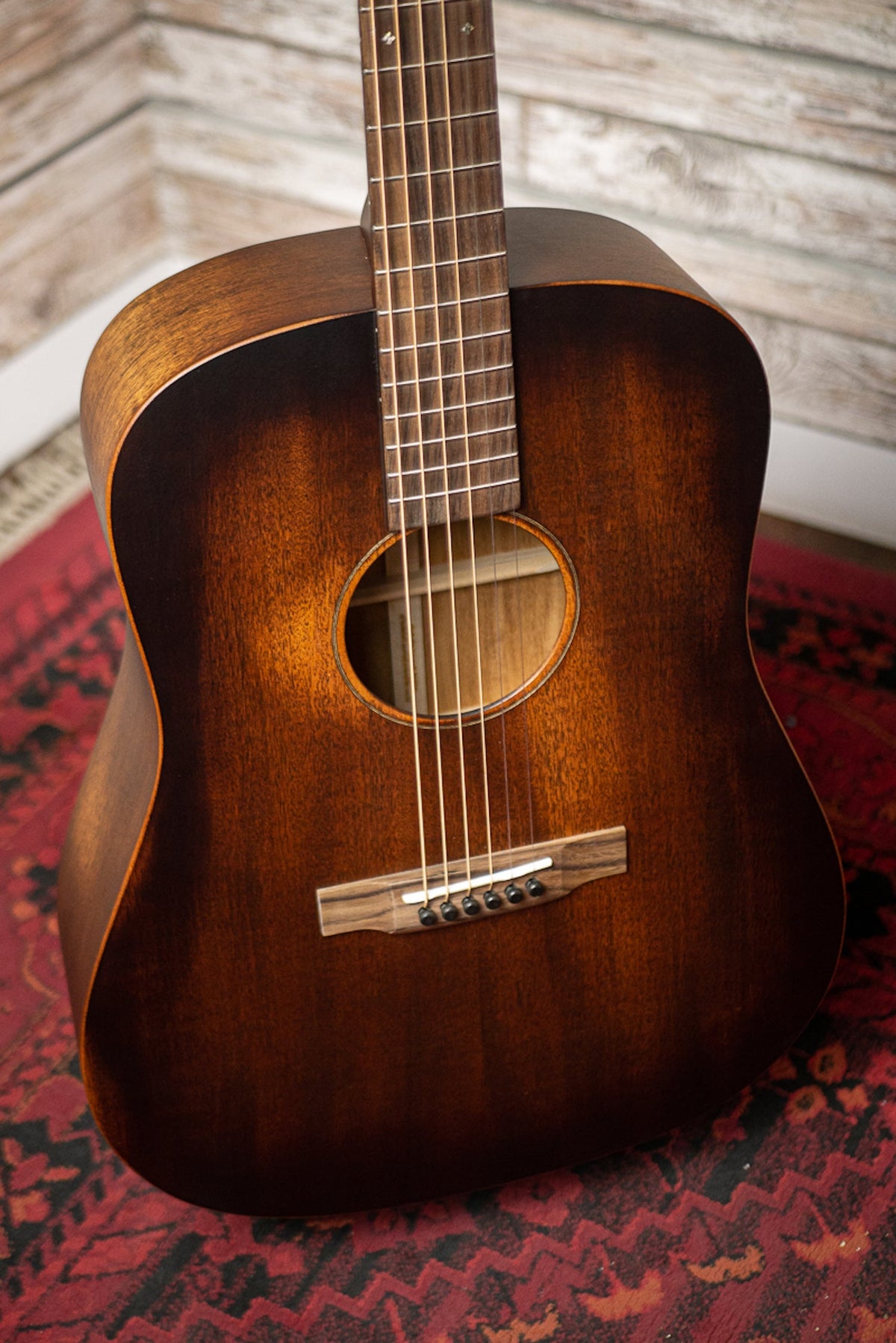 Martin D-15M StreetMaster Acoustic Guitar - Mahogany Burst