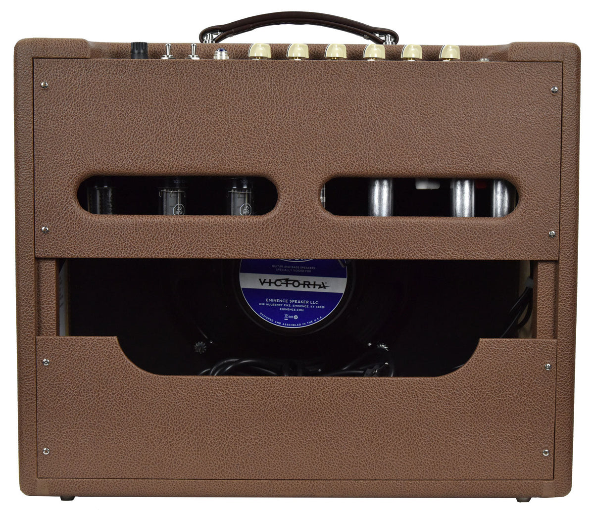 Victoria Victoriette 6V6 1x12 Guitar Amplifier in Brown Tolex 7535
