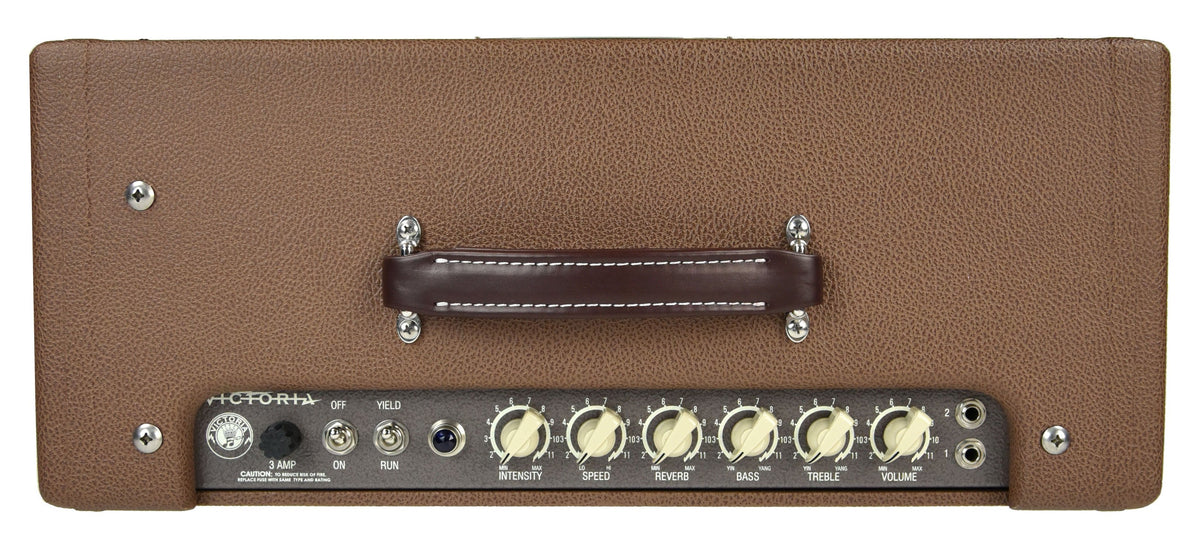 Victoria Victoriette 6V6 1x12 Guitar Amplifier in Brown Tolex 7535