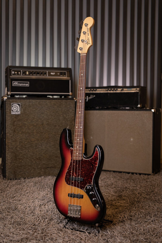 2006 Fender Highway One Jazz Bass (Bartolini Pickups) - 3-Tone Sunburst