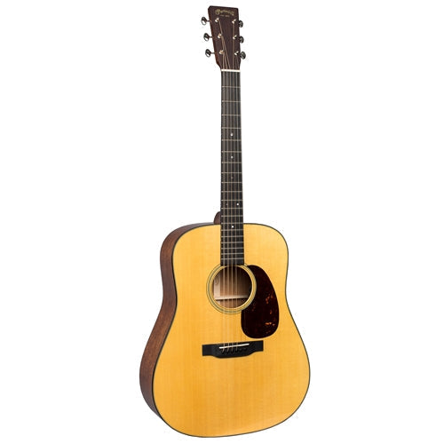 Martin D-18E 2020 Acoustic-Electric Guitar with LR Baggs Anthem Electronics - Natural