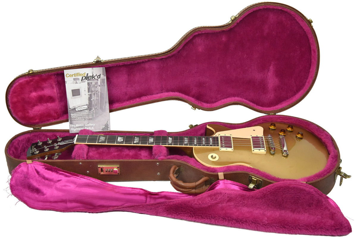 USED 1983 Gibson Les Paul Heritage Series Standard Goldtop w/OHSC 80753521